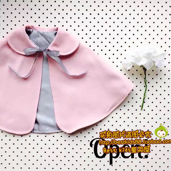 Cape pour fille en laine - Ref 2156223 Image 1