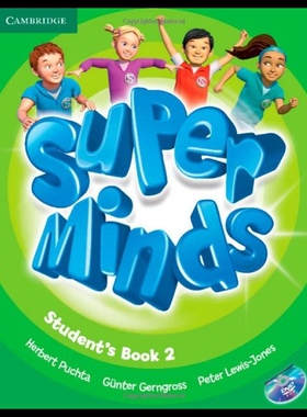 【预售】剑桥中学英语Super Minds 2 Studen