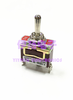 TOOWEI太玮钮子开关 12MM安装孔 3脚3档双边复位 螺丝脚 T701MW