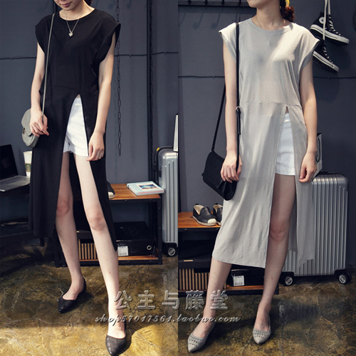 藤堂家大码2017夏新款宽松短袖