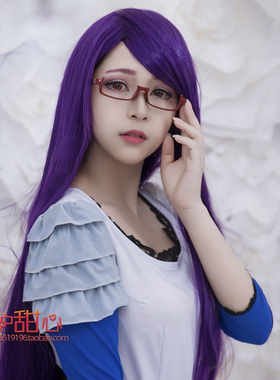 {甜心家}包邮少司命/神代利世紫色cosplay假发