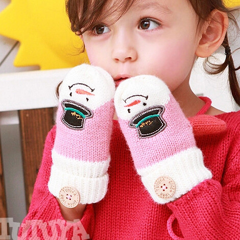 Gants pour enfants en de laine - Ref 2146634 Image 1