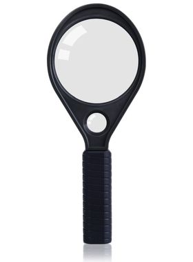 正品得力9092放大镜 直径50mm 3倍放大镜 有效直径40mm 视野25cm