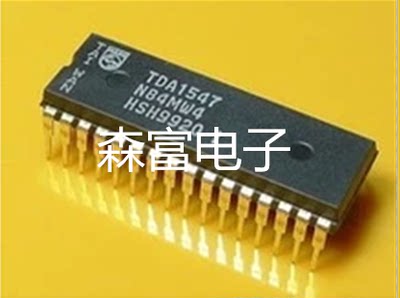 森【富电子】 原装音响IC 子TDA1547 D/A 比特流芯片/IC 质量保证