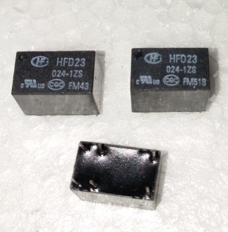 HFD23-048-1ZS宏发继电器JRC-23F-048-1ZS一组转换6脚