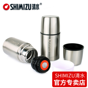 清水不锈钢子弹头水壶大容量水杯便携保温杯户外杯子6211B