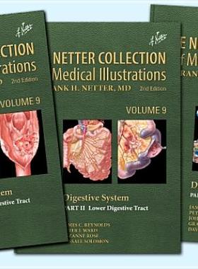 【预订】The Netter Collection of Medical Ill...