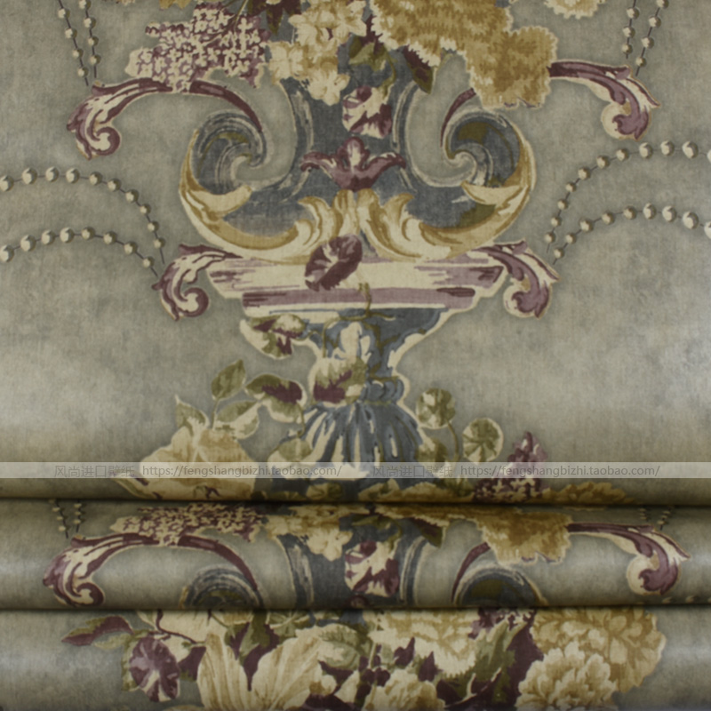 细腻的印花，精湛的设计，无可拒绝的美。100%正品进口墙纸 ！！