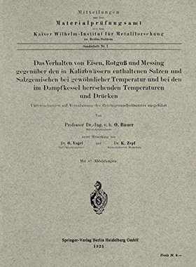 【预订】Das Verhalten Von Eisen, Rotguss Und...