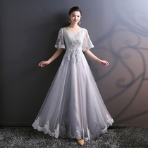 Robe de soirée manche volante - Ref 3210235 Image 7
