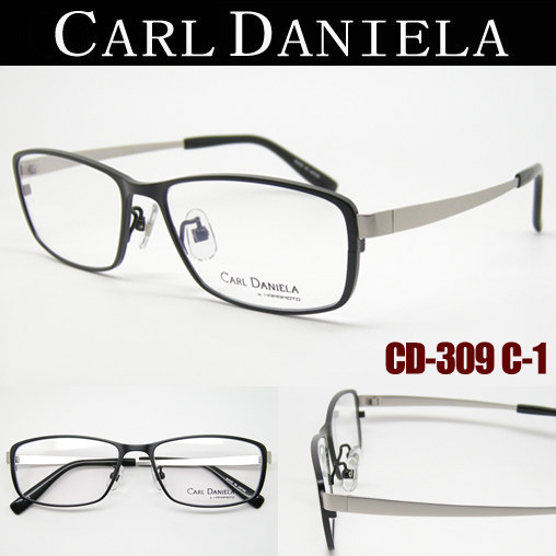 日本原装进口光学眼镜CARL DANIELA 卡尔丹尼 CD-309 β钛架