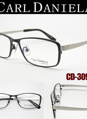 日本原装进口光学眼镜CARL DANIELA 卡尔丹尼 CD-309 β钛架