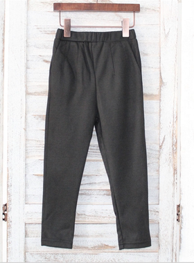 韩国宝儿裤子春秋童装小脚裤女童舒适长裤紧身打底裤21727