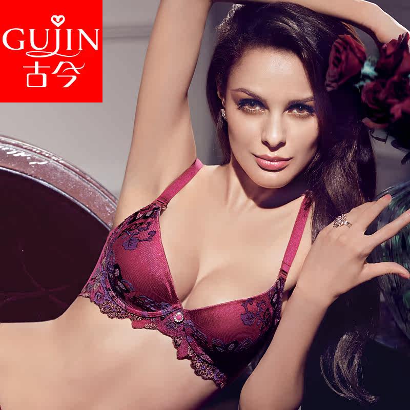 古今2015新款古今深V上薄下厚款 丰胸聚拢小胸内衣文胸0C803