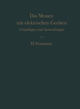【预订】Das Messen Mit Elektrischen Geraten:...
