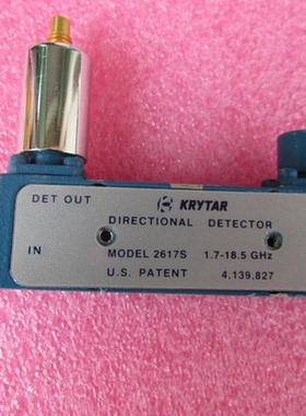 2617S KRYTAR 1.7-18.5GHz 16dB 3.5mm 射频微波定向耦合检波器