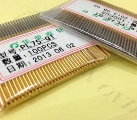 华荣PL75-Q1 A B H探针1.0直径总长33.36测试针 主板探针PCB针 顶