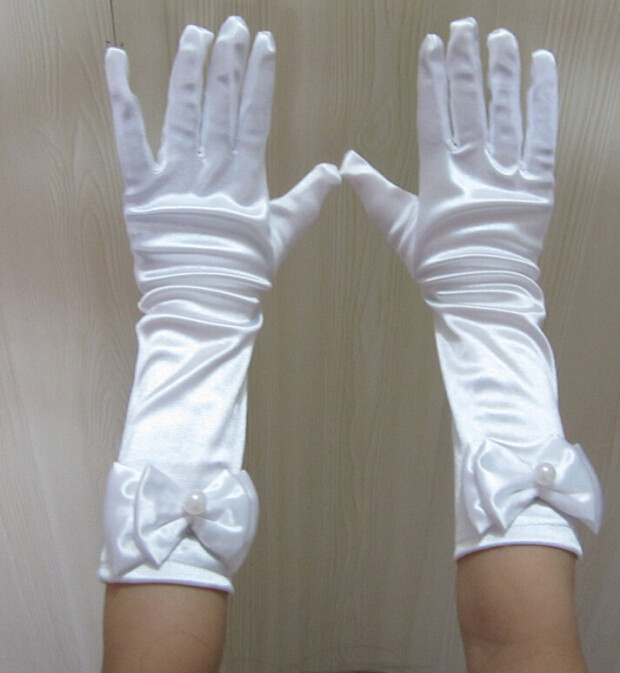 Gants pour fille en satin - Ref 2149964 Image 1