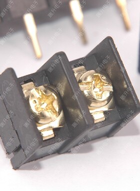 栅栏式接线端子KEFA/KF1000-10.0-2P/3P/4P镀金 可拼接 黑色