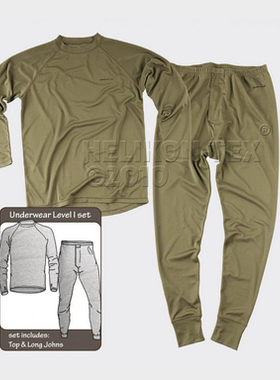 HELIKON-ECWCS GEN3  L1 快干排汗保暖内衣套装