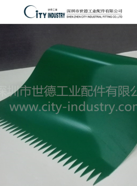PVC输送带 流水线履带 自动化皮带 定制履带 非标定做绿色输送带