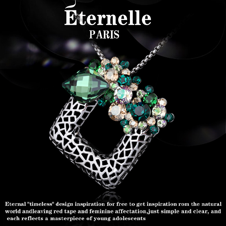 Broche femme ETERNELLE en cristal autrichien - Ref 1172915 Image 1