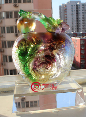 新房婚庆平安夜元旦琉璃工艺品