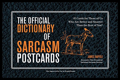 【预售】The Official Dictionary of Sarcasm Postcards: 45