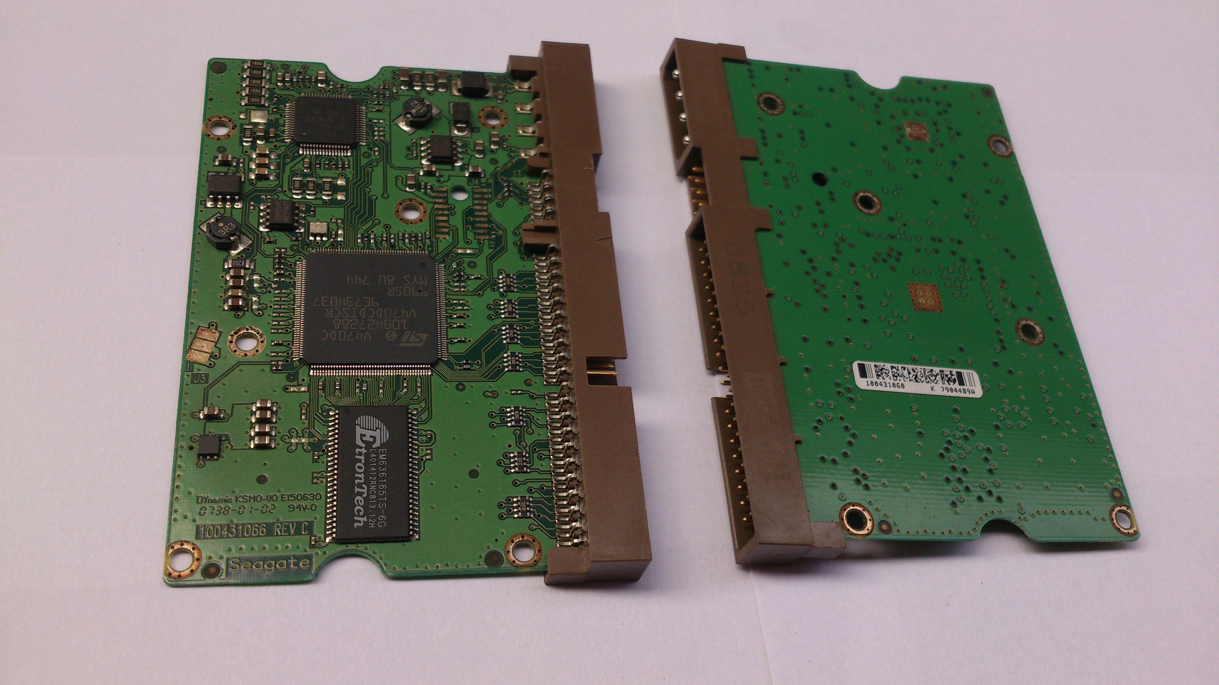 数据恢复 希捷80g 160g stm3160215a并口硬盘电路板 100431066