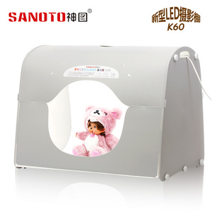 高档K60摄影棚专业品质摄影灯箱拍照柔光箱淘t宝摄影道具器材6