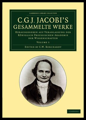 【预售】C. G. J. Jacobi's Gesammelte Werke - Volume 1