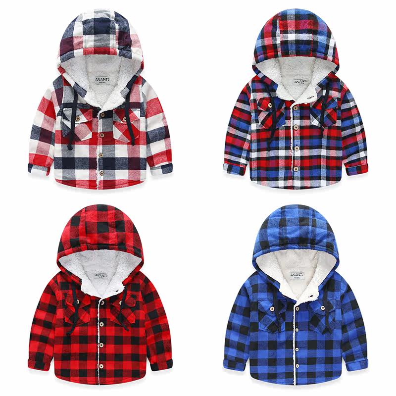 Chemise garcon à manche longue - Ref 2082171 Image 1