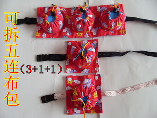 腹部胃部五罐可调温艾灸器具布包艾灸盒随身灸 温灸盒布套