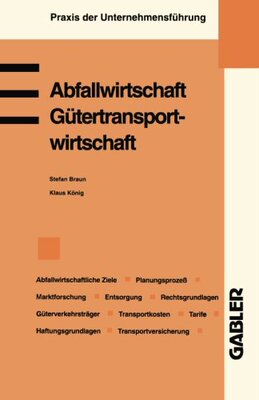 【预售】Abfallwirtschaft. Gutertransportwirtschaft