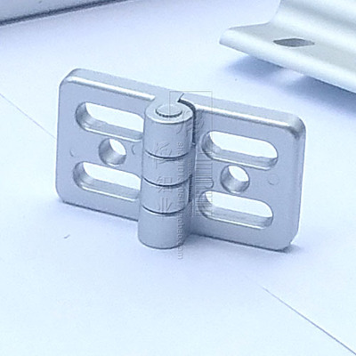 铝合金配件万用铝型材合页铰链万能合页锌合金铰链金属合页4545