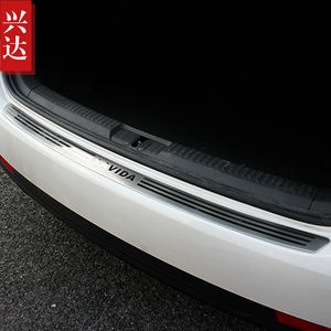 适用于2013-17款大众朗行/朗境两厢不锈钢后踏板LAVIDA外置后护板
