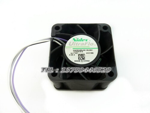 NIDEC 4028 4CM W40S24BUA5-08J561 24V 0.25A 印刷散热风扇