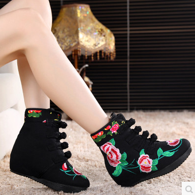 2018正品老北京绣花鞋布鞋民族风