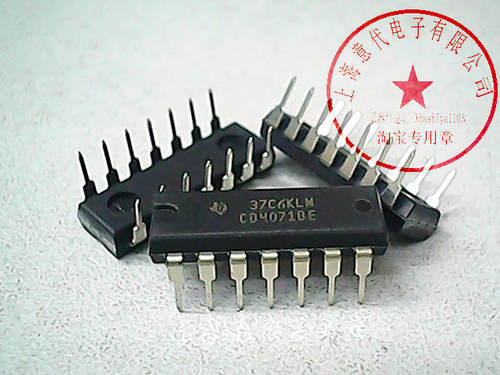 CD4071BE   TI   4071〖正品原装〗赛格市场G332室实体店 现货