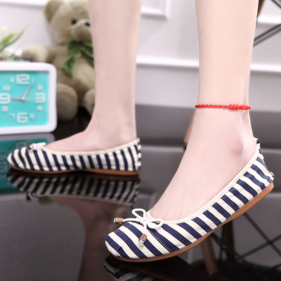 新款韩版平底百搭透气CHIC蛋卷鞋