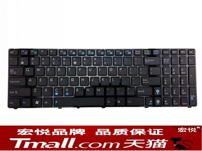 适用于ASUS华硕X55 X55V X55VD N73S N73J P53S X53S X75V B53J键盘UL50