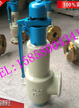 永一专用新款球墨铸铁外螺纹安全阀A27H16C10螺纹手柄安全阀2寸