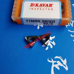 现货数控刀片/内螺纹11NR0.5 ISO KVL10 光洁度高 0.5牙具