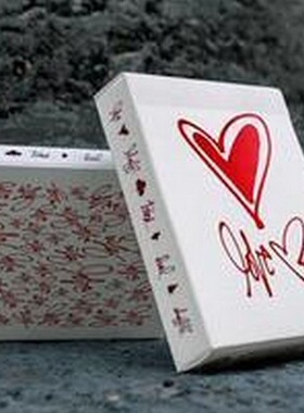 默默纸牌T11出品Love Me playing card美国情人节收藏款扑克牌