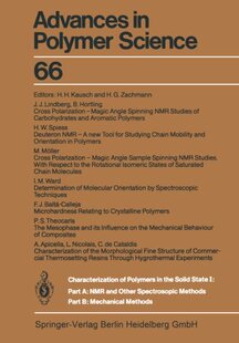 Characterization Polymers ... the 预订