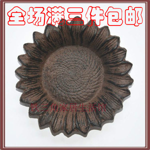 铸铁铁艺向日葵创意烟灰缸工艺礼品家居摆设送男友办公室包邮