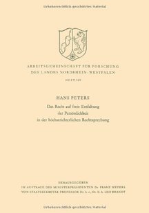 Recht Auf Freie Der Das Entfaltung Personlichk... 预售