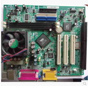 HF线切割专用主板 微星VIA8601T套装 370针 集成ISA插槽 MS-6368
