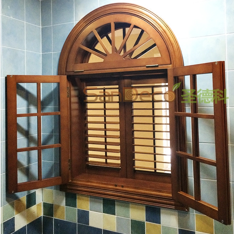 solid wood Blind ventilation Chuanggezi Windows Flower Window European style American style Wood windows Arc Vaulted Customizedin the Residential furniture , Screen/Flower Window , Flower Window  category - from Buy2taobao.com to provide professional Taobao agent buy service
