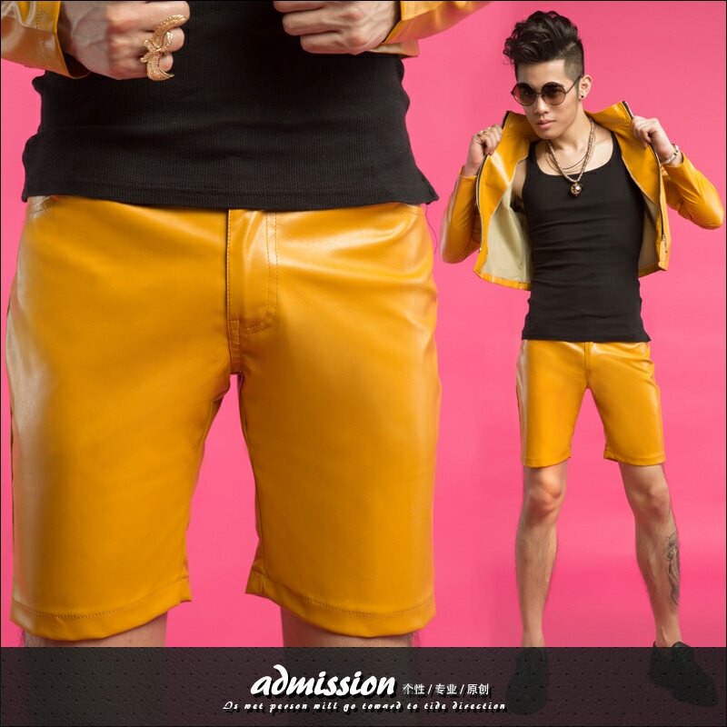 Pantalon cuir homme serré pour jeunesse - Ref 1483903 Image 1